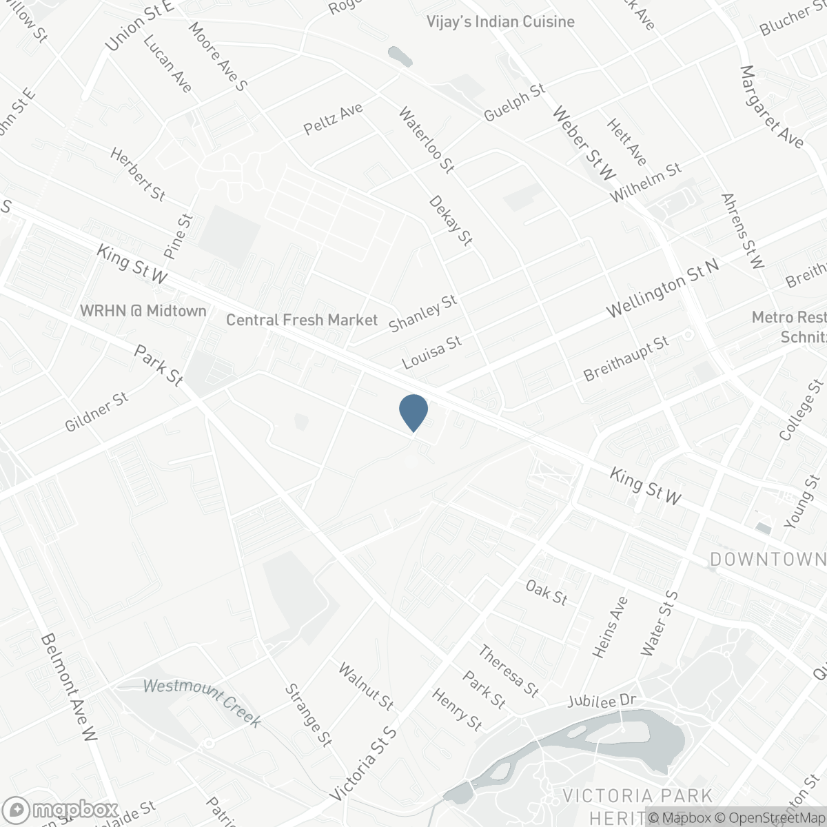 15 WELLINGTON Street S Unit# 317, Kitchener, Ontario N2G 0E4